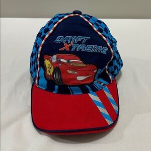 Drift Xtreme Kids Racing Cap - Red & Blue